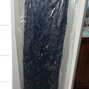 Adrianna Papell Midnight Blue Dress